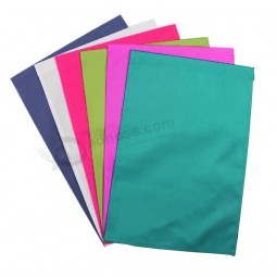 Schnelle Lieferung Hohe Qualität Bunte 12 '' x 18 '' HofUrlaubsdekoration Benutzerdefinierte Sublimationsdruck 600d Oxford Blank Gartenflagge
