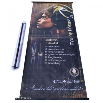 Banners de poste de luz de calle de alambre tejido al aire libre/banner colgante para adveriment