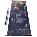 Outdoor Gebreide Draad straatlantaarn paal banners/opknoping banner voor adveriment