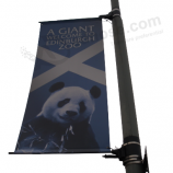 Flexibele banner beugel op maat gemaakte outdoor indoor flexibele banners straat paal banner vlag
