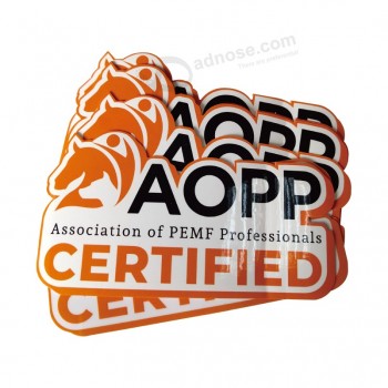 Adesivi personalizzati Carta adesiva Adesivi per laptop in vinile trasparente PVC