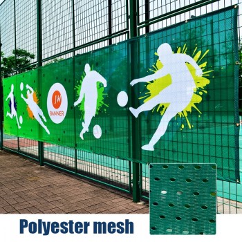 Aangepaste afdrukken Groot formaat mesh stof banners, groothandel outdoor reclame PVC Vinyl Banner