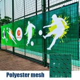 kundenspezifischer Druck große Größe Mesh Stoff Banner, Großhandel Außenwerbung PVC Vinyl Banner