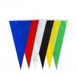 OEM ODM Beste Kwaliteit Custom 100D Polyester Stof 20x30 driehoek bunting Vlag String Vlag
