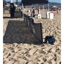 Personalizzato Promozione All'aperto Pubblicità Stampa Bandiera Tessuto Poliestere Recinzione Mesh Banner