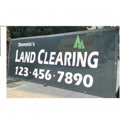 digital gedruckte Werbung benutzerdefiniertes Gewebe Flex Mesh Zaun Banner mit optionalem PVC-Vinyl