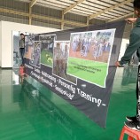 Personalizzato pubblicità esterna tessuto a rete in pvc vinile stampa banner per la promozione