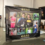 Наружный материал ПВХ Пользовательский логотип Сетчатый забор Рекламный баннер Пользовательский виниловый