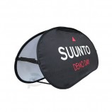 Di alta Qualità Golf Ball Portatile Display Esterno Orizzontale Pop Up A Banner pop out A cornice banner Stand beach flag