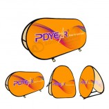 Outdoor Fiera pubblicità promozionale golf sport evento Stampa personalizzata pieghevole orizzontale POP UP A Frame Banner