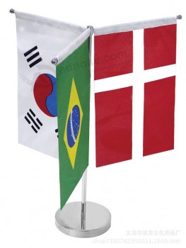 Aste per bandiere da ufficio mini bandiera da tavolo personalizzata per tavolo
