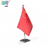 Table Flag with Stand and Pole Custom Company Desk Flag