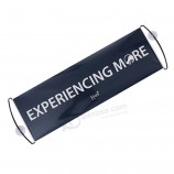 Aangepaste gehouden scrollende hand intrekbare Fanbana Fan Banner, scroll hand vlag voor reclame display