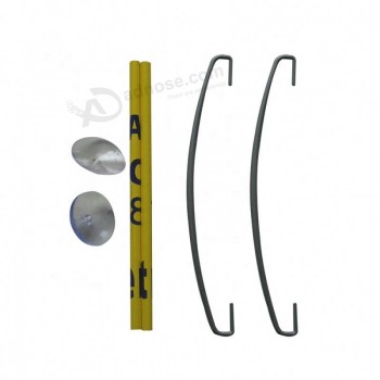 Retractable Hand Retract Held Roll 스크롤링 업 팬 배너 사용자 정의 로고