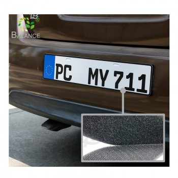 Forte autoadesivo gancio passante universale numero di adesivo moto euro nero piastra copertura titolare telaio personalizzato targhe auto