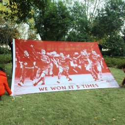 Giochi sportivi Calcio Tifosi di calcio Grande calcio Enorme bandiera personalizzata