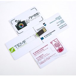 super dünne gefälschte Kreditkarte Usb Stick Pendrive Großhandel kundenspezifischer Druck Visitenkarte 128 MB 8 GB 64 GB USB-Festplatte Flash-Laufwerk