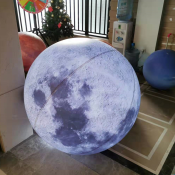 パーティーの装飾のためのインフレータブルLED照明惑星バルーン