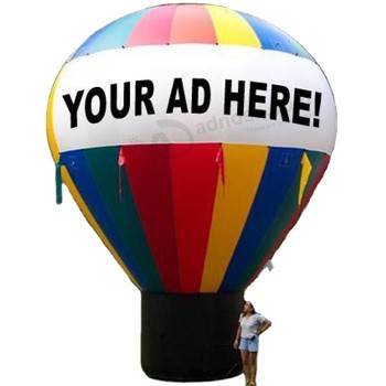 Hete verkoop aangepaste gigantische reclame opblaasbare grondballon