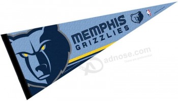 Оптовая продажа на заказ высокого качества Memphis Grizzlies Pennant полноразмерный 12