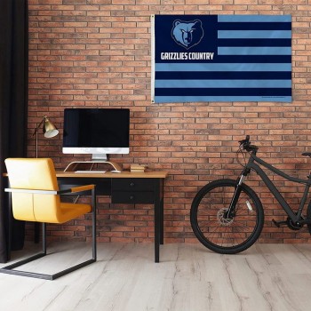 NBA Memphis Grizzlies paese 3' x 5' bandiera bandiera paese - arredamento interno o esterno - singolo lato