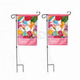 Colorful Big Pole Stand Stakes Wholesale Decorative Garden Flag