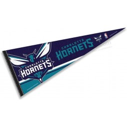 Charlotte Hornets Pennant Full Size 12＂ X 30＂ with high quality
