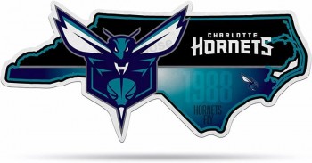 卸売カスタム高品質NBAシャーロットホーネッツシェイプペナント