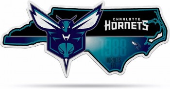 Wholesale custom high quality NBA Charlotte Hornets Shape Pennant
