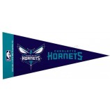 Charlotte Hornets, Pack de 8 Mini Banderines, 4 x 9 pulgadas, Fieltro