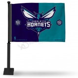 NBA 남녀공용 샬롯 호네츠 자동차 깃발 포함 폴