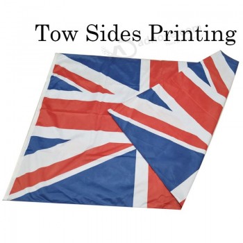 Haute qualité à bas prix promotionnel Sport personnalisé Logo imprimé 3 par 5 pieds Extérieur Utile Nylon Tissu Drapeau personnalisé