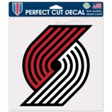 Calcomanía de color NBA Portland Trail Blazers de 8 x 8 pulgadas