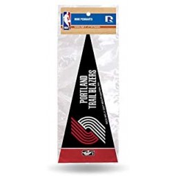 NBA Fan Shop Set di decorazioni classiche da 8 pezzi da 4 pollici per 9 pollici Mini Pennant