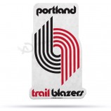Banderín de corte NBA Portland Trail Blazers NBA Retro Shape, color del equipo, huella del artículo: 18