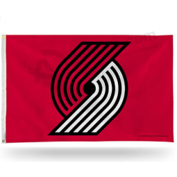 NBA Unisex 3-Foot by 5-Foot Single Sided Portland Trail Blazers Flag with Grommets