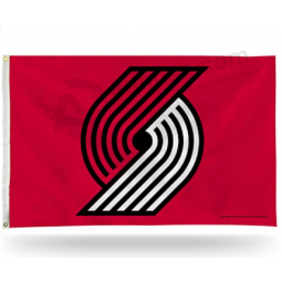 NBA Unisex 3 Fuß x 5 Fuß einseitige Portland Trail Blazers Flagge mit Ösen