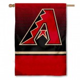 Hete Verkopende DIY Dubbelzijdige Sublimatie Polyester Honkbal Team Outdoor Sport Vlag Voor Arizona Diamondbacks