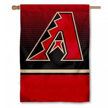 Hot Selling DIY Double Sided Sublimation Polyester Baseball Team Outdoor Sport Flag For Arizona Diamondbacks