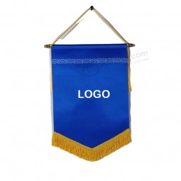 Banderas colgantes del club de fútbol del club de fútbol de alta calidad personalizadas/banderas de intercambio del club de fútbol