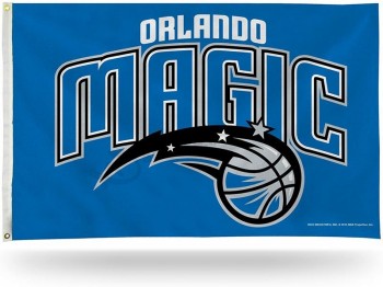 NBA Orlando Magic 3 piedi per 5 piedi bandiera a lato singolo con occhielli