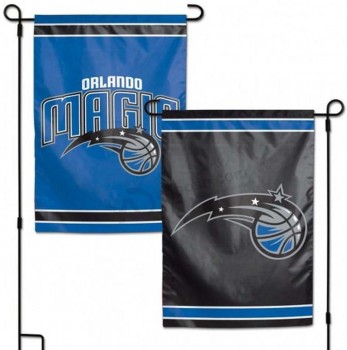 NBA Orlando Magic Flag12x18 Garden Style 2 Sided Drapeau, couleurs de l’équipe, taille unique