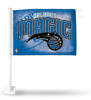Custom NBA Orlando Magic Car Flag with Included Pole