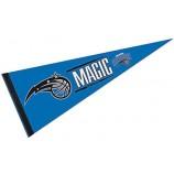 Banderín clásico con tarjeta NBA Orlando Magic, 12
