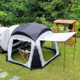 WZFQ卸売カスタムドームUPF50 +防水大家族キャンプSUVテールゲートテントカーオーニング