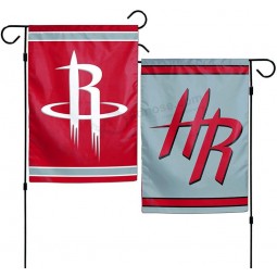 NBA Houston Rockets 12x18 Garden Style 2 Sided Flag, One Size, Team Color