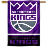 Großhandel benutzerdefinierte hohe qualität sacramento kings doppelseitige haus banner flagge