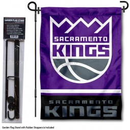 Sacramento Kings Garden Flag with Stand Holder