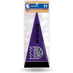 NBA Sacramento Kings Flag Unisex 8-Piece 4-Inch by 9-Inch Classic Mini Pennant Décor Set