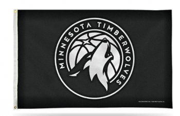 NBA унисекс-взрослый 3 фута на 5 футов из углеродного волокна односторонний флаг с люверсами